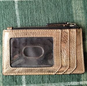 Express Gold Card Holder Wallet